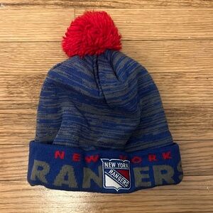 adidas Adult Men Pro Authentic Cuffed Hat Beanie RANGERS
